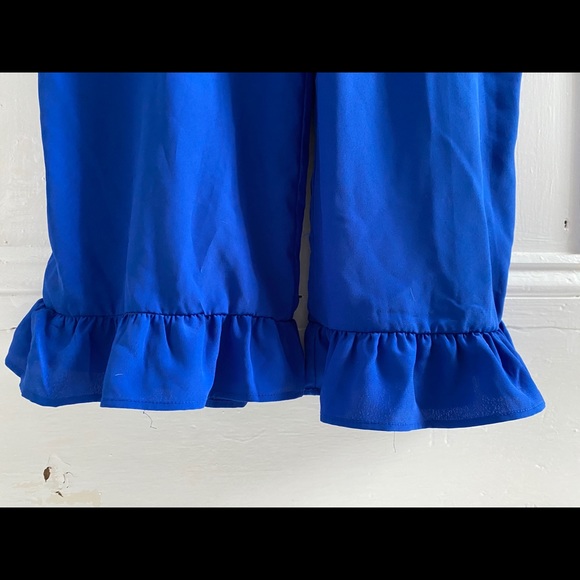 Rare Bleuh Ciel Royal Blue Romper - Picture 3 of 5